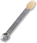Stainless Steel Double Sided Measuring Spoon- 1/2 Teaspoon and 1/4 Teaspoon