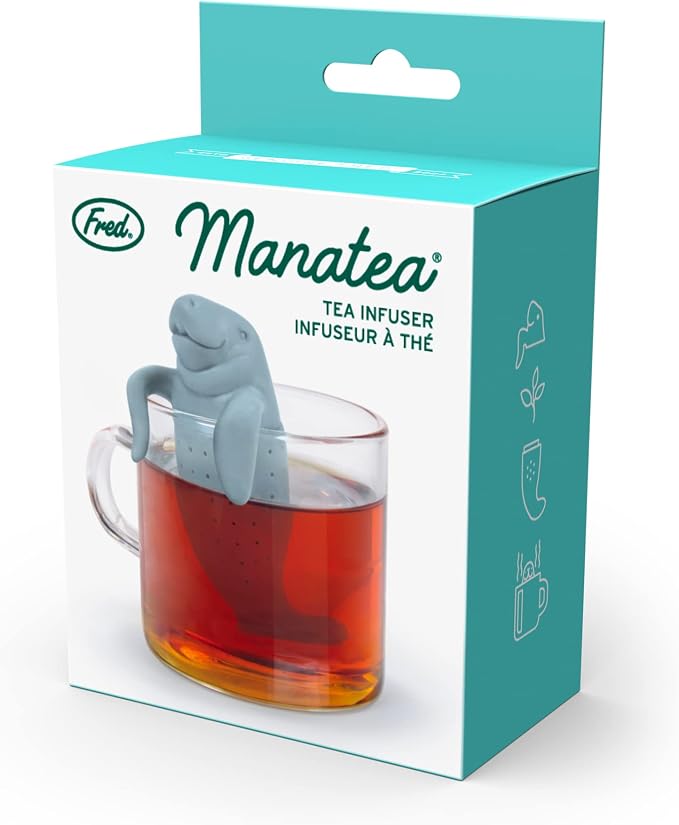 Fred and Friends MANATEA Silicone Tea Infuser