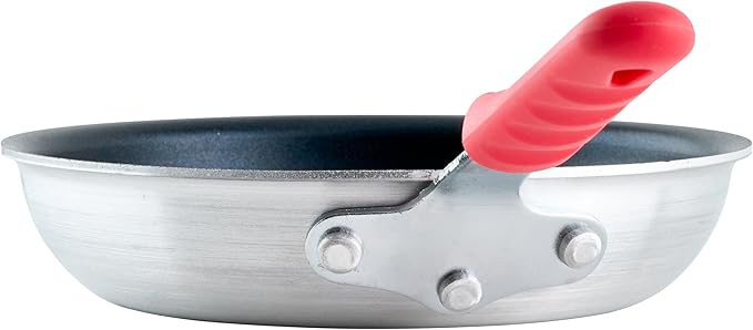 Winco 8" Aluminum Fry Pan/Skillet, Stay Cool Handle, Non-Stick Finish | Stay cool handle, Great for Sauteing, Searing, Frying and Restaurant Kitchens