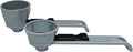 NEW VERSION: Slide Scoop the original measuring scoop + funnel No spill preparation of protein powder, workout & sports drinks, baby formula & kcup refill Mess & Spill free - (Set of 1 & 2 Tablespoon)