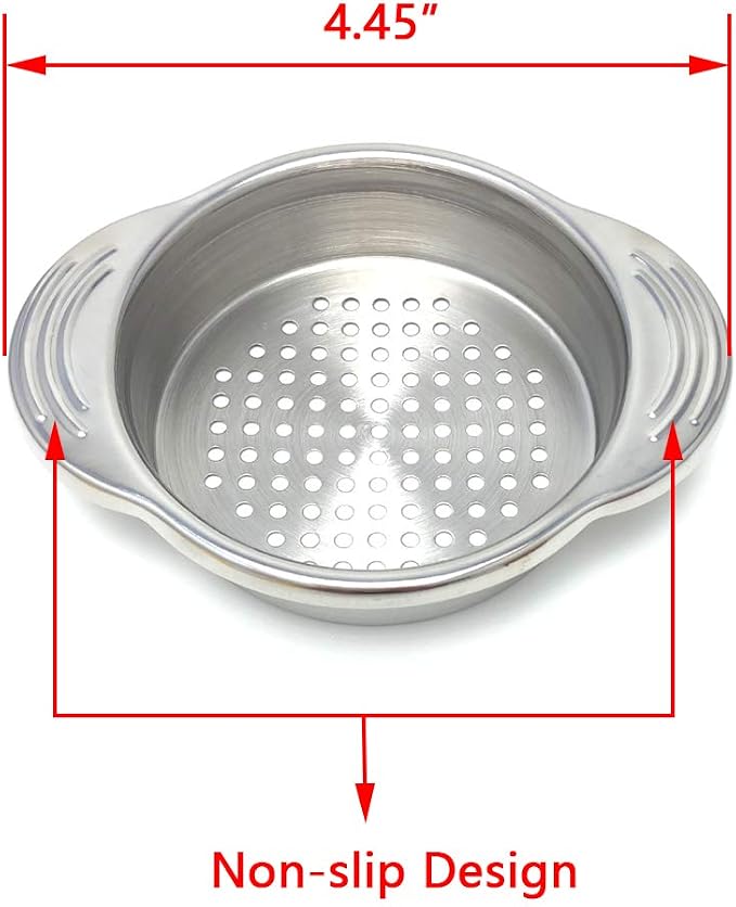 Can Strainer - Tuna Strainer - Food Grade 304 (18/8) Stainless Steel, Dishwasher Safe, Food Strainer, Can Colander, Easy To Clean, Eco-friendly