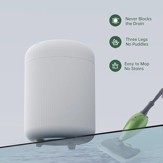 URALFA Bathroom Trah Can with Lid, Motion Sensor Trash Can Touchless | 3 Gallon Automatic Bathroom Garbage Can, Smart Trash Bin for Bedroom, Office, Restroom, Removable Legs, White and Gold