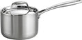Tramontina Signature Tri-Ply Clad Stainless Steel 1.5-Quart Sauce Pan | Induction-Ready, Dishwasher-Safe, NSF-Certified, Made in Brazil