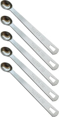 5PCS 1/4tsp(1.25ml) Mini Measuring Spoon, Small Teaspoon for Tiny Amounts | High Precision, Food-Grade, ‌Rust-Free, Dishwasher-Safe, Easy-Read Markings, Multi-Purpose, Sturdy & Durable