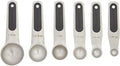 Farberware Professional Stainless SteelMeasuring Spoons Precision and Ease in Every Scoop, Features Magnetic Handles for Easy Storage, Dishwasher Safe