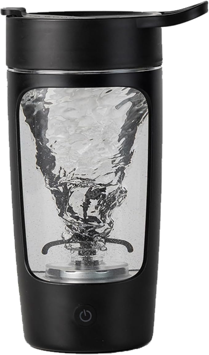 Electric Shaker Bottle 22oz Rechargeable Self Stirring Cup BPA Free Tritan | Portable, leak-proof, easy clean, powerful motor. For protein, coffee, milk, gym, kitchen, office, school, travel