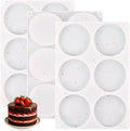 HUAKENER 3 Pcs Silicone Muffin Top Pan for Baking, 4 Inch Round Baking Mold | Non-Stick Silicone Egg Molds for Mini Cake, Muffin Top, Dessert, Hamburger, Sandwiches Making
