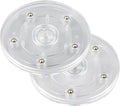 4" Lazy Susan Turntable Acrylic Ball Bearing Rotating Tray for Spice Rack Table Cake Kitchen Pantry Decorating TV Laptop Computer Monitor