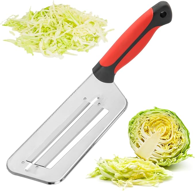 Cabbage Shredder Lettuce Chopper-Lettuces Shredder- Cabbage-Chopper-Shredders,Stainless Steel Kitchen Knife for Sauerkraut-Cabbages-Cutter-Lettuce-Cutter, for Sauerkraut, Coleslaw