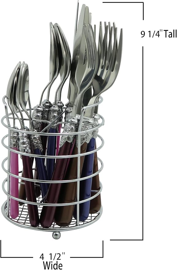 Gypsy Color Gala Mix & Match Stainless Steel Flatware Collection, Set of 16