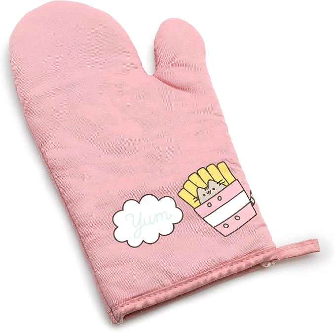 Pusheen The Cat - 3 Piece Kitchen Set collection - Pot Holder, Oven Mitt, and Towel