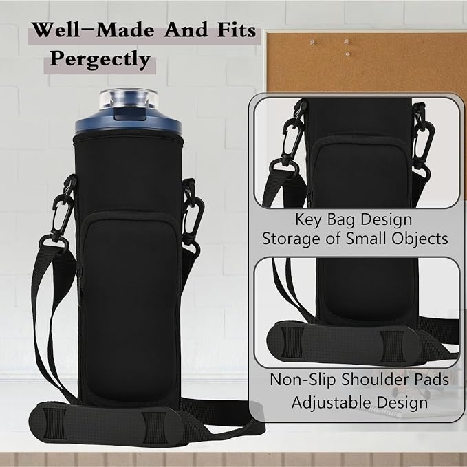 Portable Blender Storage Bag Sleeve for Ninja Blast Max Portable Blender | with Shoulder Strap and Accessory Pocket for Ninja Blast Max BC251NV/BC251GY/BC251MT/BC251PK/BC251LD Portable Blender