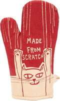 Blue Q Funny Oven Mitt, Made from Scratch. Super-Insulated Quilting, Natural-Fitting Shape, 100% Cotton