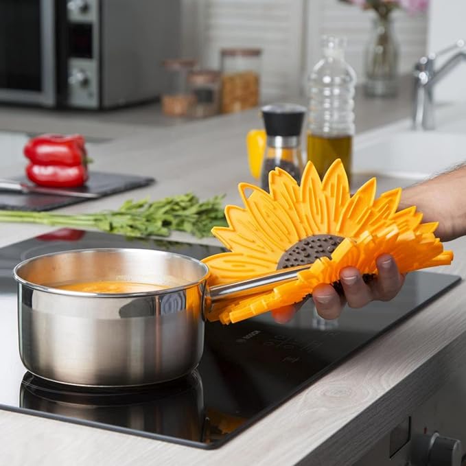 Charles Viancin Silicone Sunflower Trivet, 6-Inch