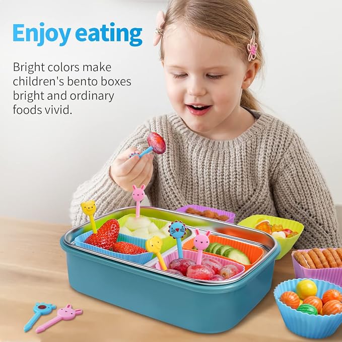 Sandwich Cutters for Kids - Vegetable Fruit Bread Shape Cookie Cutter Molds for kids Lunch Bento Box