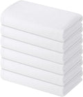 Homaxy 100% Cotton Waffle Weave Kitchen Towels, 6 Pack, White | Soft and Absorbent Dish Towels, 16 x 26 Inches Quick Dry Hand Towels