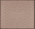 URMONA 25" x 19" Waterproof Silicone Mat in Multiple Sizes & Colors, Under Sink Mat for Kitchen & Bathroom, Pet Food Pad for Dogs & Cats, Kitchen Cabinet Liner, Multi-Purpose for Storage(Khaki)