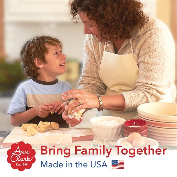 Ann Clark Forget-Me-Not Flower Cookie Cutter, Small 2.75" Made in USA | Perfect Size and Shape, America’s Largest Cookie Cutter Maker, Food-Safe American Steel