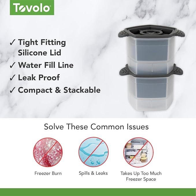 Tovolo, Molds Ice Rose Set Of 2