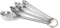 Martha Stewart Richburn 4-Piece Stainless Steel Measuring Spoons Set – Durable and Accurate Kitchen Measuring Tools for Baking and Cooking