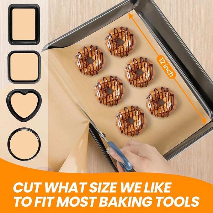 Silicone Baking Mat Roll, Sub Roll Mats,Non-slip Silicone Pastry Mat, Silicone Mat for Kitchen Counter, Non-Stick Reusable Air Fryer Linner, Oven Mat Oven Liner, Freeze Dryer Mat