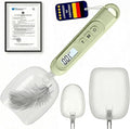 2026 Upgraded Digital Measuring Spoon 【High-Precision 0.01oz·Tested 10000+】 | 【7-Unit】 Baking Scale Digital Kitchen Scale for Baking, Gram Scale for Weight Loss, Large & Small Scoop, Green