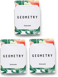 GEOMETRY Dishcloth – Spring & Summer Collection – Quick-Dry, Ultra-Absorbent, Reusable Microfiber Kitchen Towels for Drying & Cleaning - Summer Refreshments - 3-Pieces