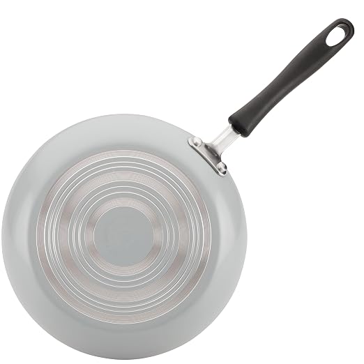 Farberware Cookstart Aluminum DiamondMax Nonstick Cookware Set, Kitchen Essentials, 5 Quarts, Silver