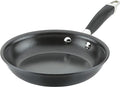 Anolon Advanced Home Hard-Anodized Nonstick Frying Pan, 8.5-Inch Egg Pan, Onyx