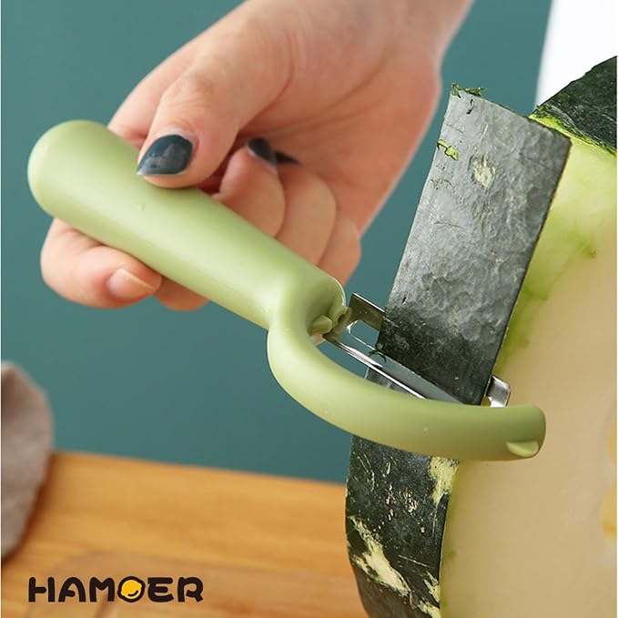 Vegetable Fruit Swivel Peeler Good Grips Handle Easy to Clean | Modern minimalist ergonomic handle,Simple structure,Multifunctional,Cartorya peeler,Blade guard