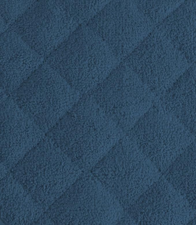 DII Basic Terry Collection 100% Cotton Quilted, Oven Mitt, Blue, 2 Piece