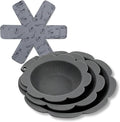 Pan Protectors&Separators for Stacking Silicone,Pan and Pot Protectors | (Include 8",10",12") 3pcs Thicker,Pan Scratch Protector Nonstick Frying Pans &More Reusable,Dishwasher Safe