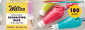 Wilton Disposable Decorating Bags, Piping Icing, 100-Count | Single-Use Piping Bags Fit All Standard Couplers & Tips, No Cleanup Required, Perfect for Icing, Frosting & Cake Decorating