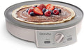 GreenPan Advanced 12" Crepe Maker, Healthy Ceramic Nonstick PFAS-Free Coating, Adjustable Temperature Control, 400°F Heating, Batter Spreader & Crepe Turner Included, Clay