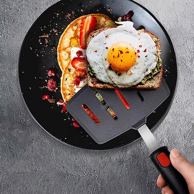 Silicone Spatula Set Turner 5-Pack Spatulas | for Nonstick Cookware 600°F Heat Resistant Kitchen Cooking Utensils Set for Egg, Pancake Fish Sticky Baking Dishwasher Safe