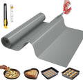 GTJ Silicone Baking Mat Roll, Reusable Baking Sheet Liners, 20 in x 6 ft | Free Cut to Size, Food-Grade, Non-Stick, Non-Slip, For Dough, Pastry, Air Fryer, Freeze Dryer, Oven Pan, Kitchen Counter