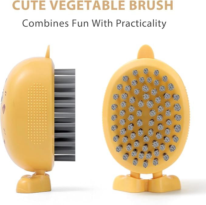 Lumkew Vegetable Potato Scrubber Brush for Food | Produce Brushes for Fruits and Veggie Washing Potatoes Scrub Cleaner Fun Kitchen Gadgets