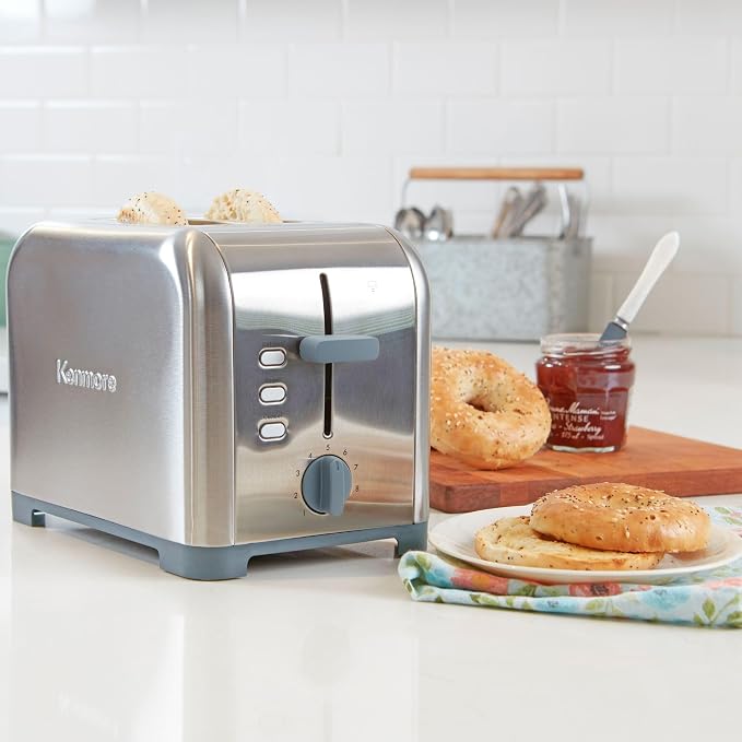 Kenmore 40606 2-Slice Toaster in Stainless Steel