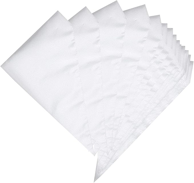 Piping Pastry Bag Pack of 200 Plastic Disposable Cream Pastry Bag Cake Icing Sugarcraft Cupcake Piping Decorating Tool For Baking Supplies (Medium 12'' 200pcs)