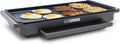 Blue Diamond 20" XL Electric Griddle, Graphite | PFAS-Free Ceramic Nonstick, Flat Top Grill/Griddle, Removable Drip Tray, Warming Drawer, Easy-Clean Design, Pancakes, Burgers