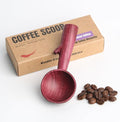 Purpleheart Coffee Scoop,Wooden Coffee Bean Measuring Spoon,5g Capacity,Natural Wood Coffee Scoop for Tea,Sugar & Powder,Rustic Kitchen Gift for Coffee Lovers