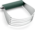Spring Chef Large Dough Blender For Baking - Pro Pastry Blender, Pine Green | Heavy Duty Dough Mixer Hand Tool w/ Stainless Steel Blades, Professional Pastry Cutter Tool for Easy Mixing, Dishwasher Safe