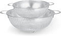 Gulex Stainless Steel Colander and Strainer Set,Strainer for Kitchen Food