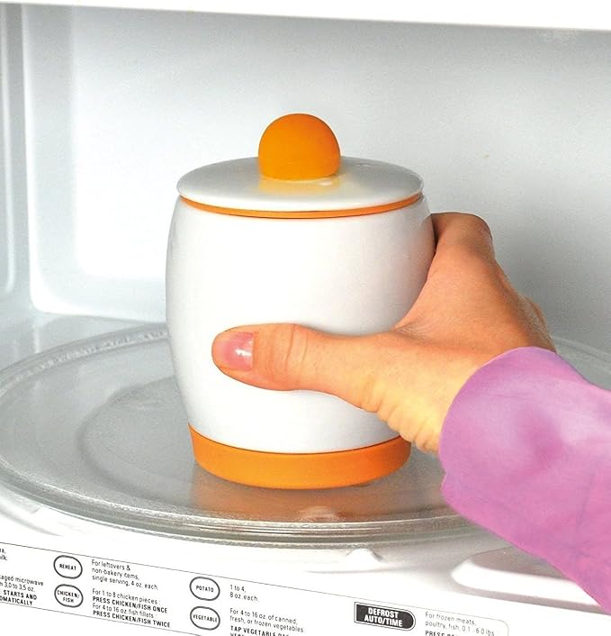 EggTastic Microwave Egg Cooker & Poacher For Fast Fluffy Eggs