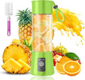Portable Personal Size Mini Blender - 2026 New Upgrade Smoothies Blender | Small Blender with 380Ml Traveling BAP Free Cup for Sports/Home, 6 Blades Easily Squeeze Fresh Juice, 20000Rpm/Min Speed