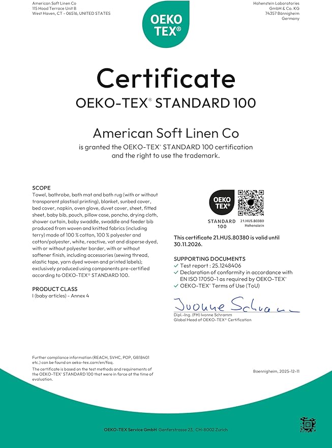 American Soft Linen 100% Cotton Luxury Turkish Towels, 35x70 XL Bath Sheet | Soft Absorbent Quick Dry OEKO Tex Standard 100 Certificated Durable Machine Washable Premium Hotel Quality
