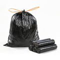 MUEE 5 Rolls Small Trash Bags with Drawstring,75 Count | Touchless Open for Makeup & Skincare, Keeps Beauty Waste Hidden