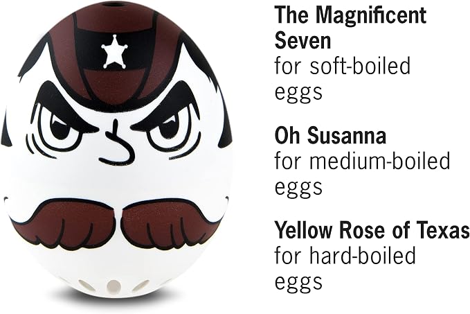 Western Beepegg – Egg Timer for Boiling Eggs – Musical Egg Cooker for Soft, Medium, Hard Boiled Eggs – Food Safe – Singing Floating Egg Timer – Egg Cooker for 3 Levels of Doneness - Brainstream