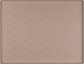 URMONA 28" x 19" Waterproof Silicone Mat in Multiple Sizes & Colors, Under Sink Mat for Kitchen & Bathroom, Pet Food Pad for Dogs & Cats, Kitchen Cabinet Liner, Multi-Purpose for Storage(Khaki)