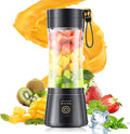 Mini Personal Portable Blender - 12oz Smoothie Blender Juice Cup | Cordless Lightweight Small Blender, Leak-Proof, Quick Blend, Easy Clean, Easily Making Fresh Juice for Sports/Office/Gym